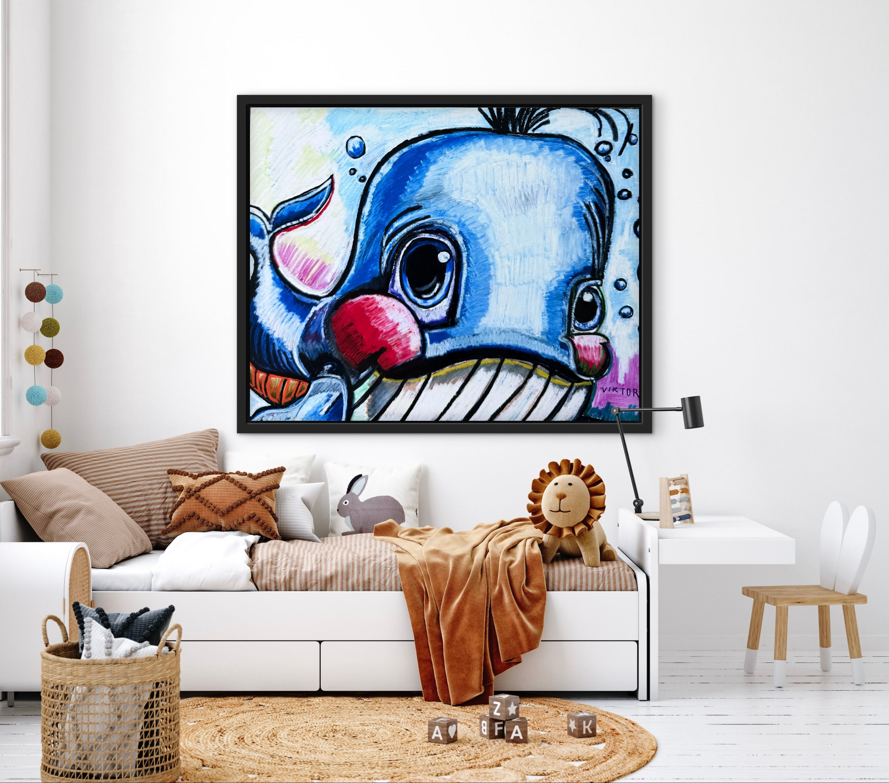 Whale of a Tale - Art Prints by Vichy's Art - Resin Society