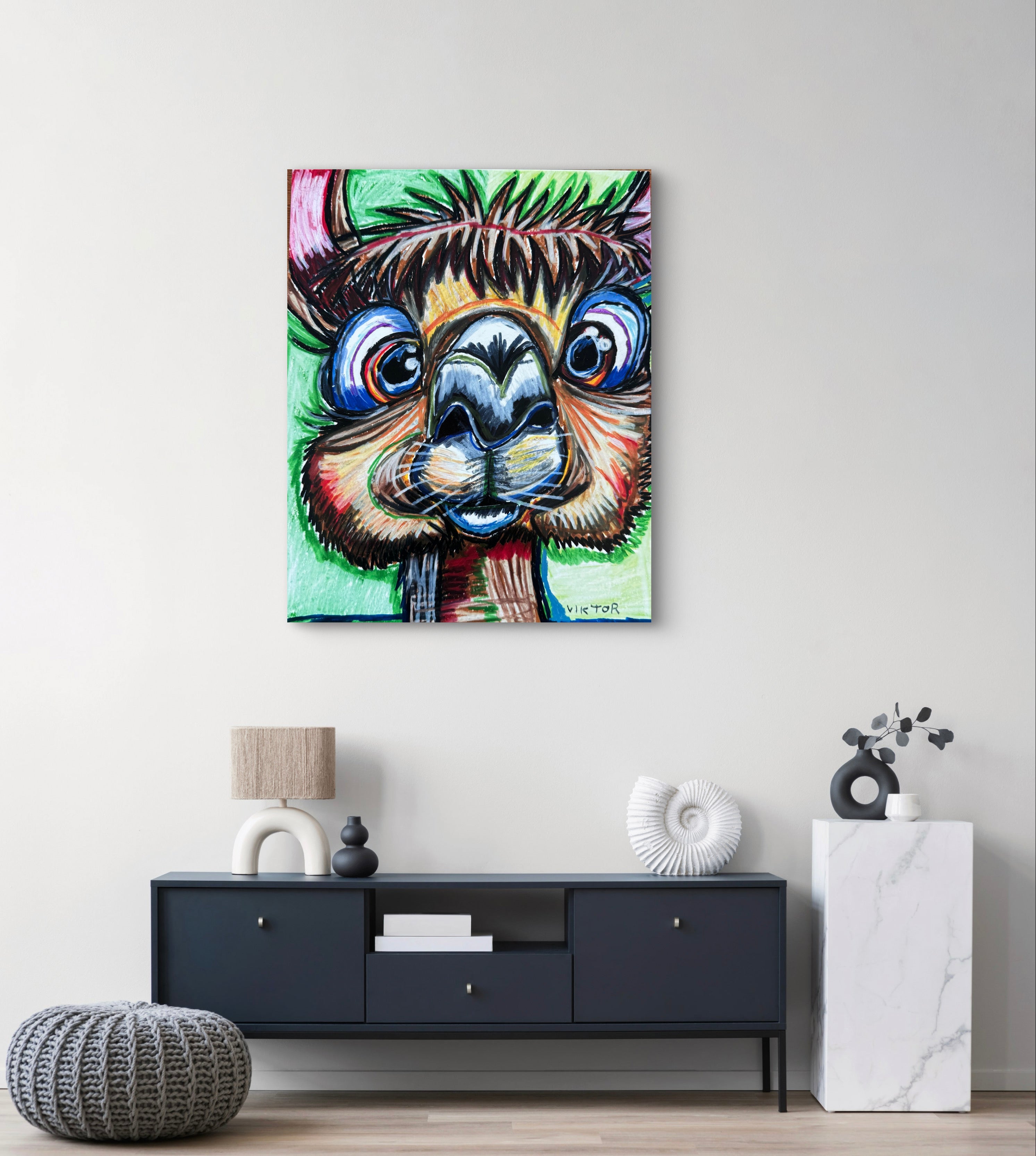 Alpaca - Art Prints detail image - Resin Society