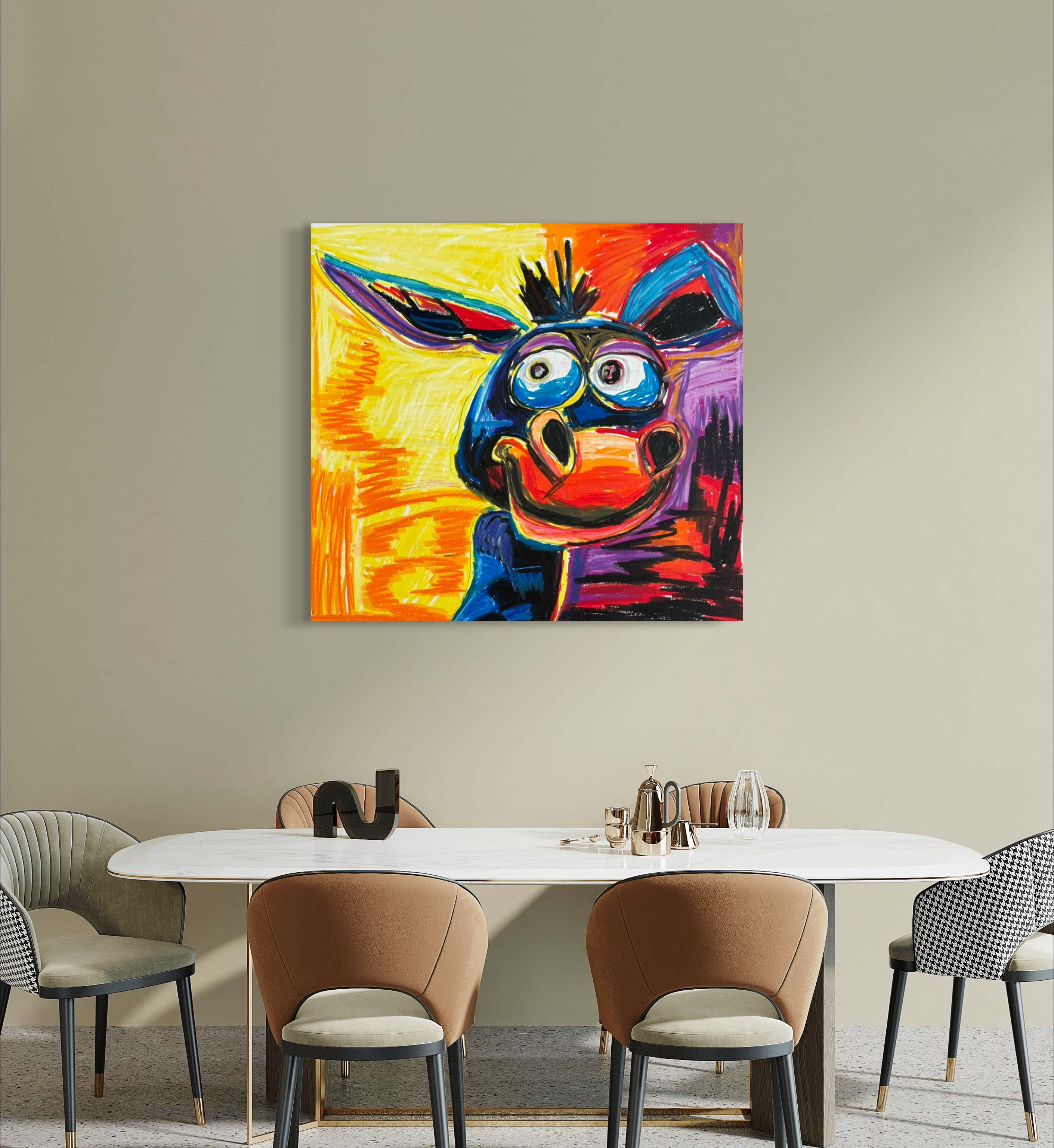 Wookey Dookey Donkey - Art Prints detail image - Resin Society