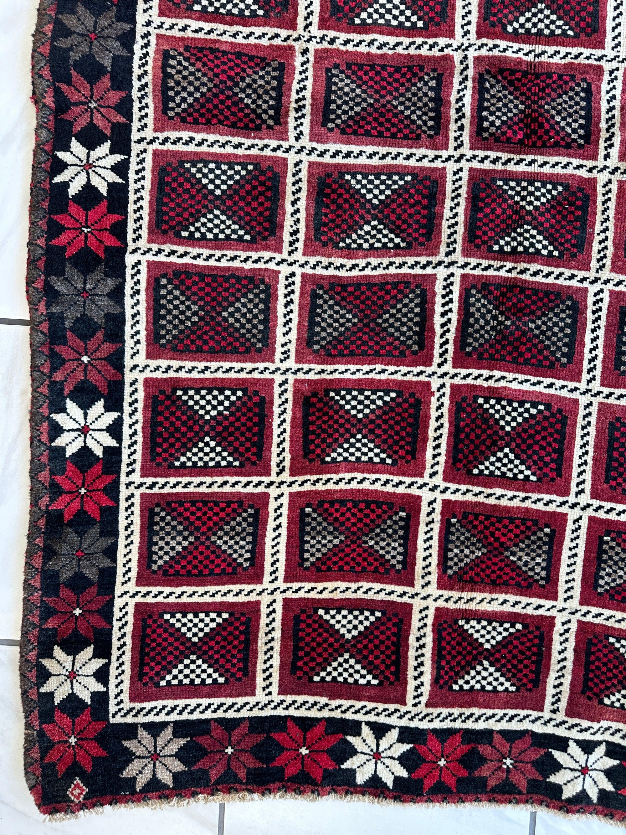 Hand-knotted Persian Tribal Khorramabad Wool Rug 4’3” x 6’10” by Rugistan - product image 4 for Resin Society
