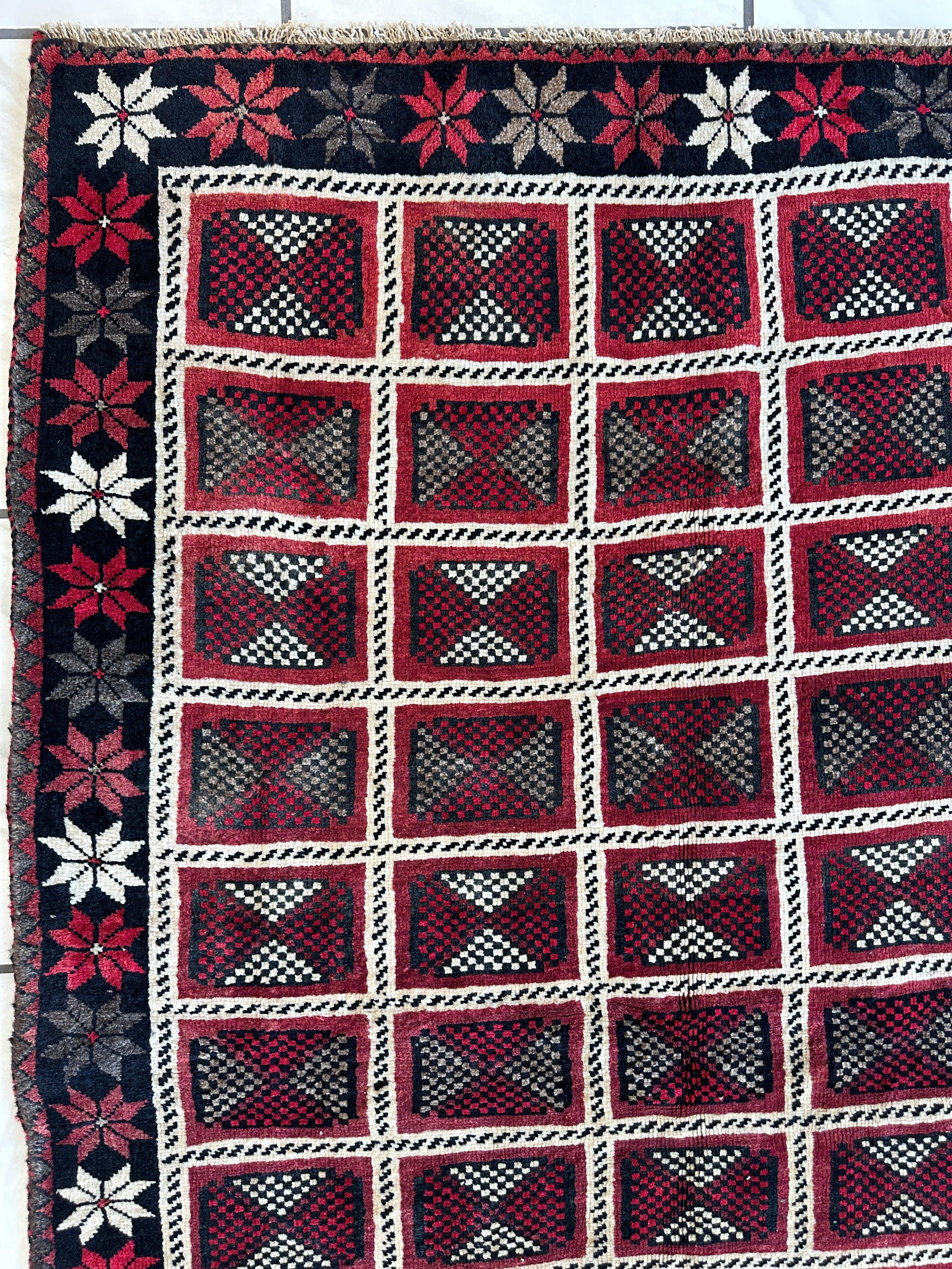 Hand-knotted Persian Tribal Khorramabad Wool Rug 4’3” x 6’10” by Rugistan - product image 5 for Resin Society