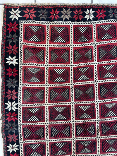 Hand-knotted Persian Tribal Khorramabad Wool Rug 4’3” x 6’10” by Rugistan - product image 5 for Resin Society