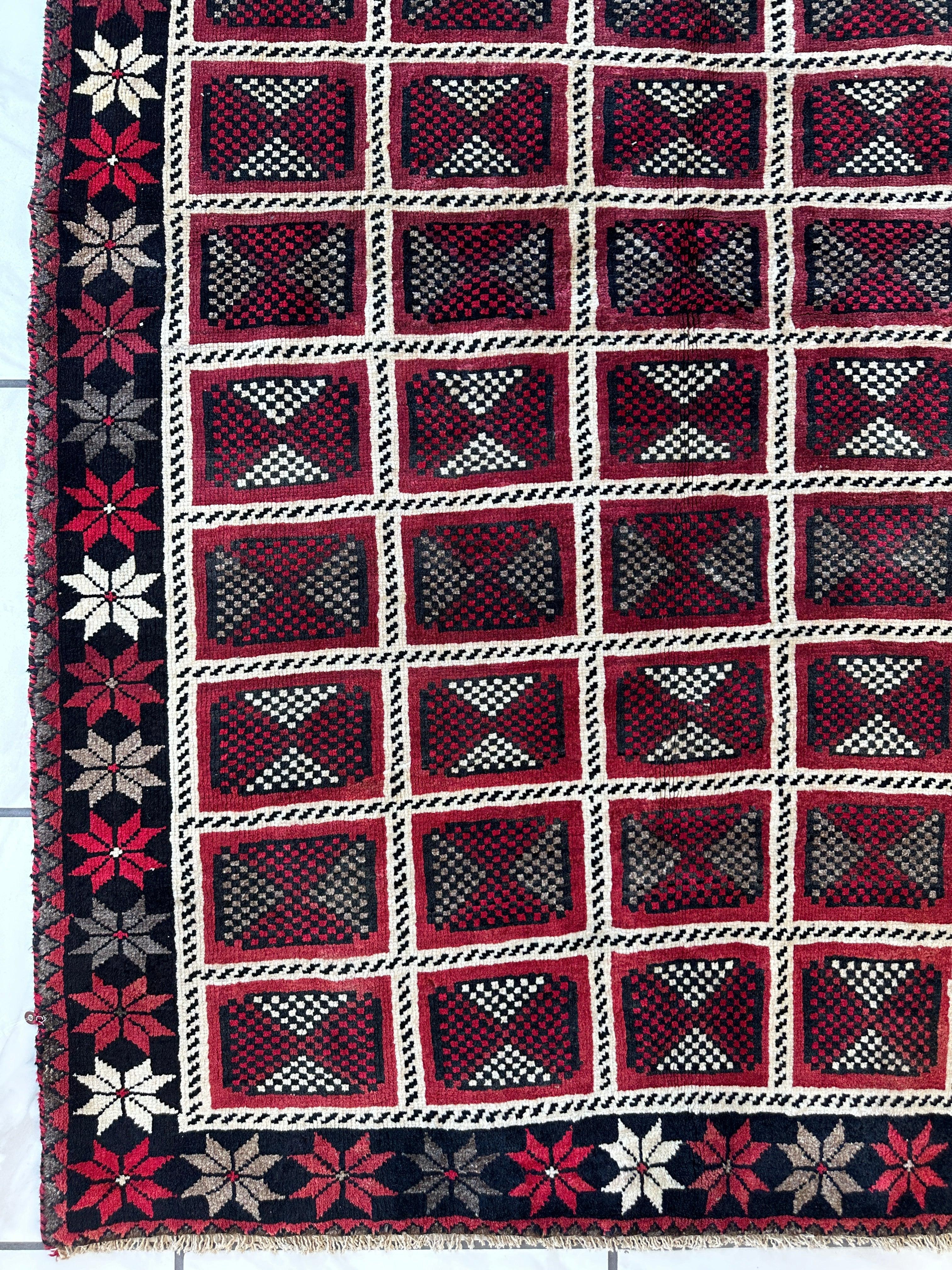 Hand-knotted Persian Tribal Khorramabad Wool Rug 4’3” x 6’10” by Rugistan - product image 6 for Resin Society