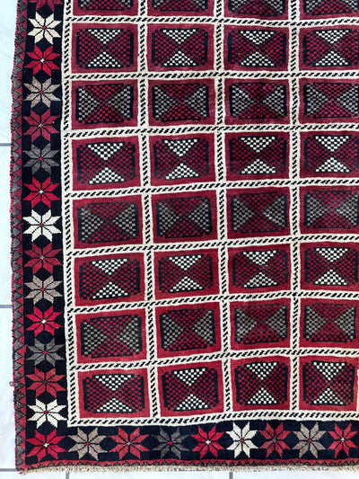 Hand-knotted Persian Tribal Khorramabad Wool Rug 4’3” x 6’10” by Rugistan - product image 6 for Resin Society