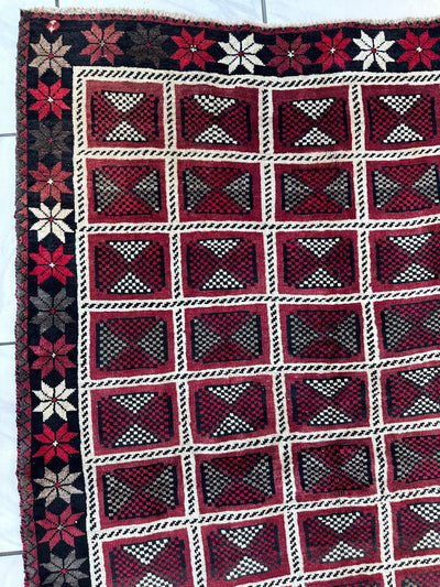Hand-knotted Persian Tribal Khorramabad Wool Rug 4’3” x 6’10” by Rugistan - product image 7 for Resin Society