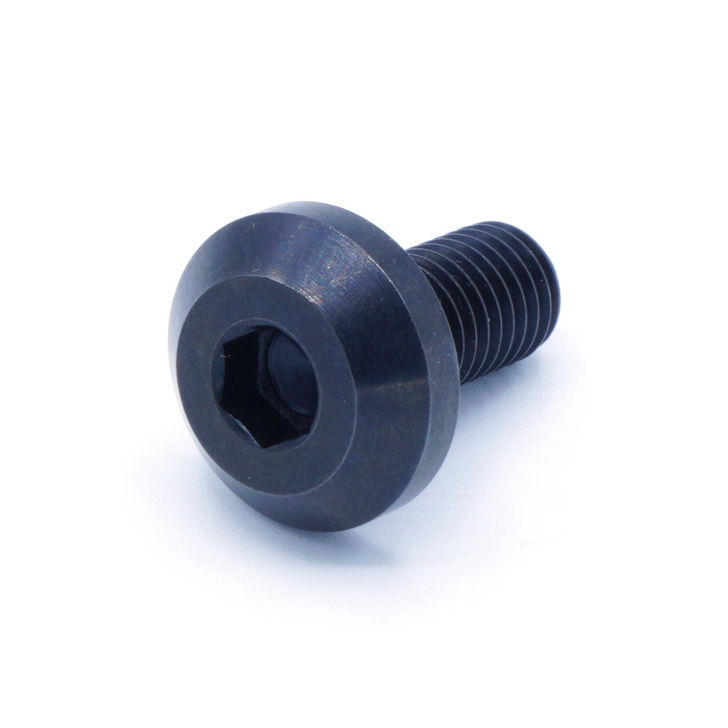M7 x 1.00 x 15mm titanium motor head bolt in various finishes