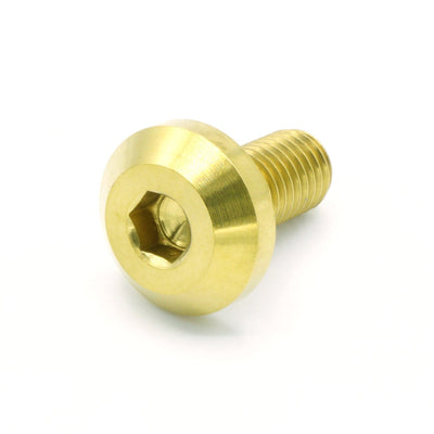 M7 x 1.00 x 15mm titanium motor head bolt in various finishes