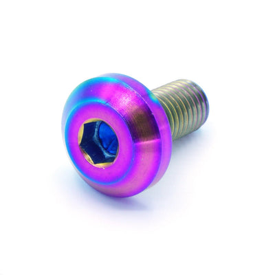 M7 x 1.00 x 15mm titanium motor head bolt in various finishes