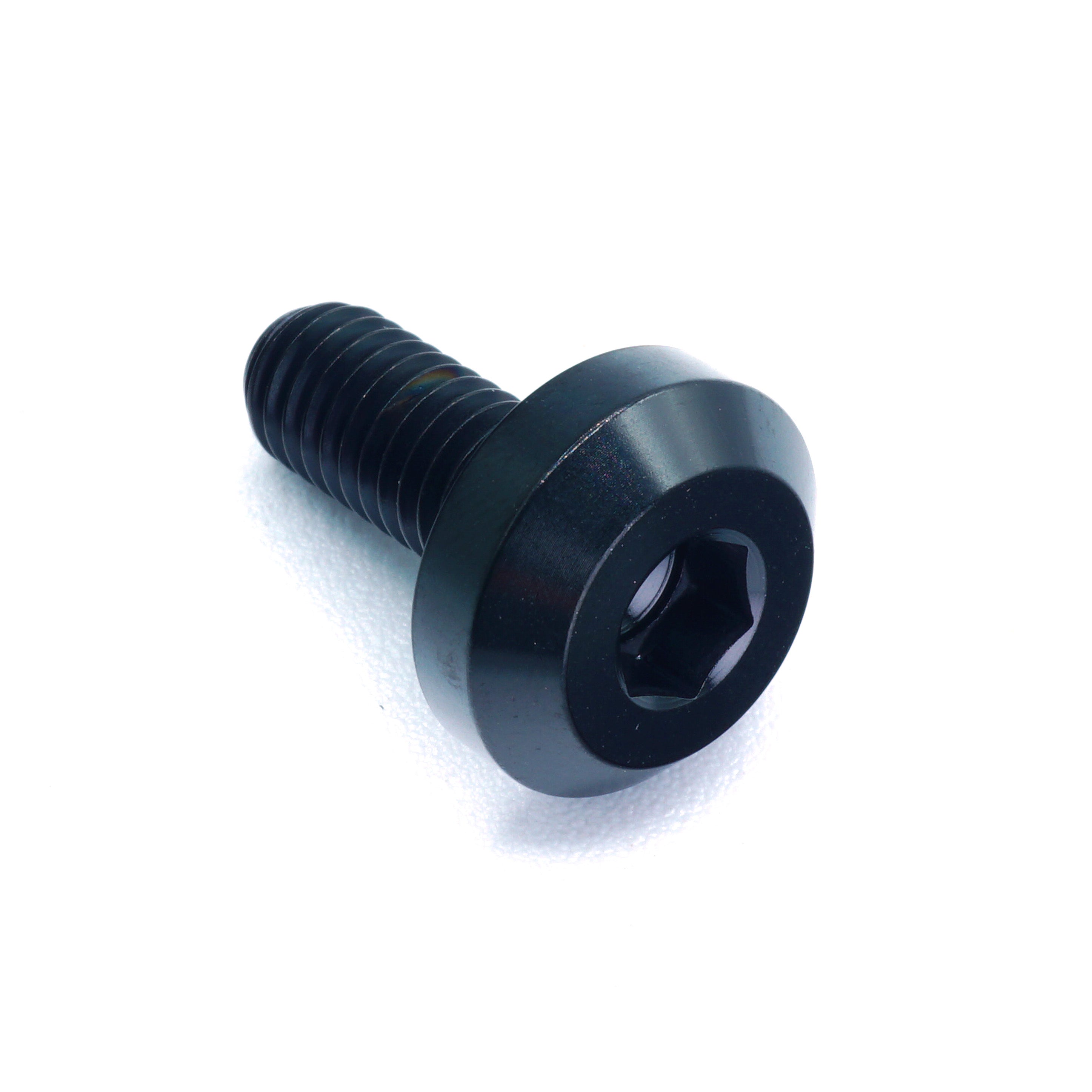 M6 x 1.00 x 15mm Titanium Motor Head Bolt in various finishes