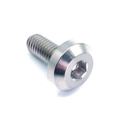 M6 x 1.00 x 15mm Titanium Motor Head Bolt in various finishes