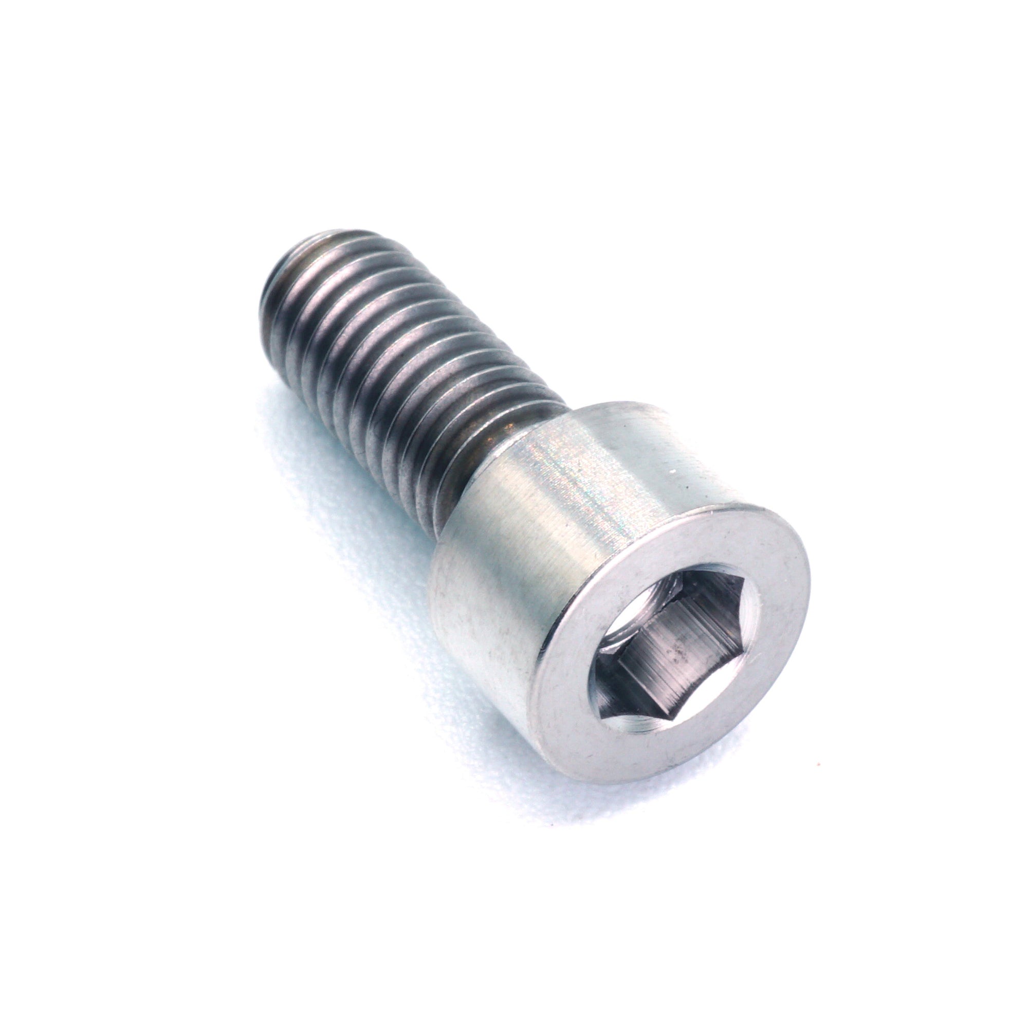 M6 x 1.00 x 15mm Titanium Socket Cap Bolt in polished finish