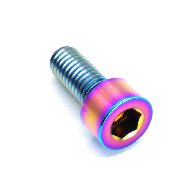 M6 x 1.00 x 15mm Titanium Socket Cap Bolt in polished finish