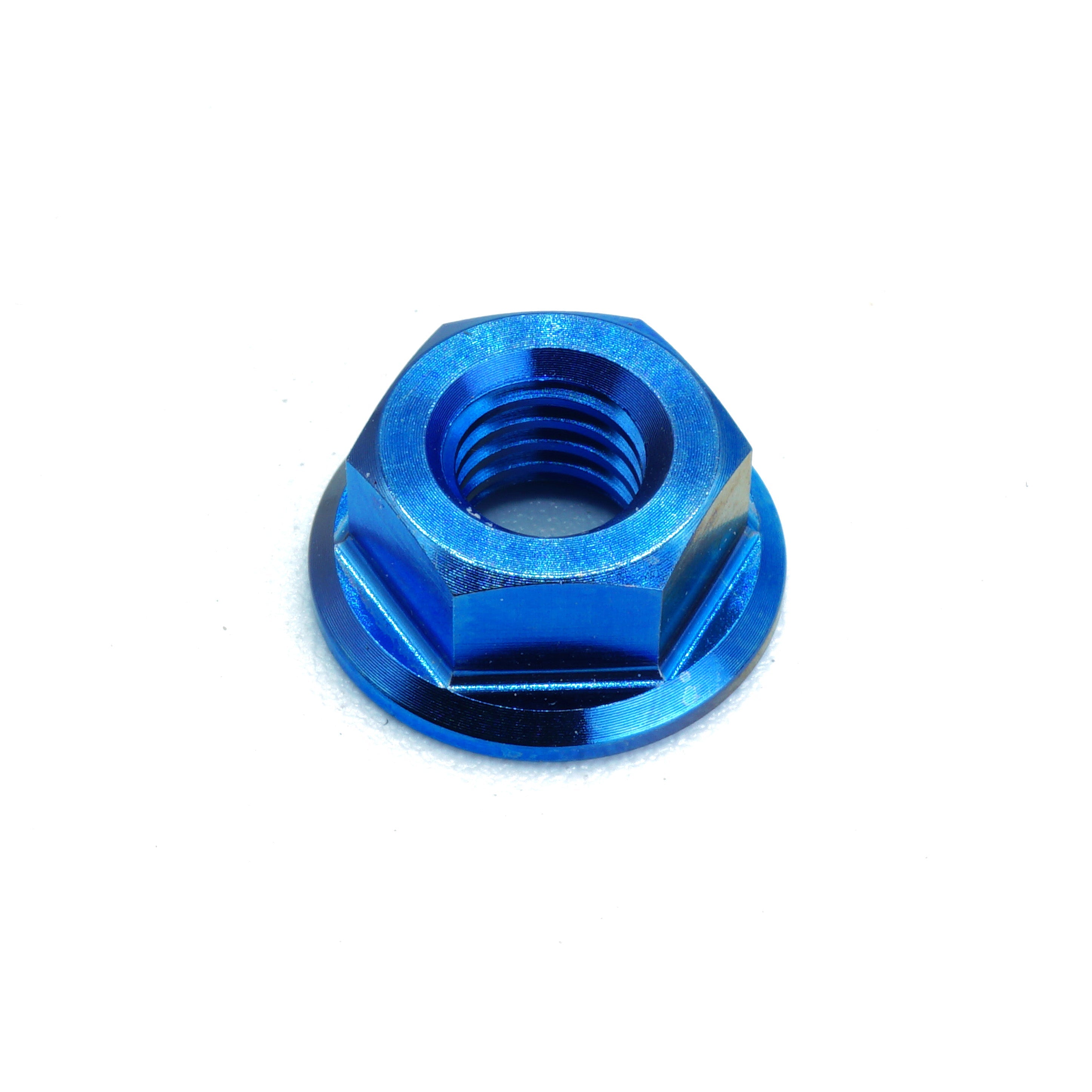 M6 x 1.00 Titanium Nut in Polished finish