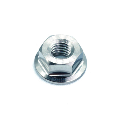 M6 x 1.00 Titanium Nut in Polished finish