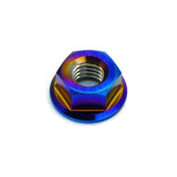 M6 x 1.00 Titanium Nut in Polished finish
