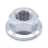 M12 x 1.25 Titanium Nut in various finishes including Polished, Gold, Cosmic Burn, Purple, Blue, and Black