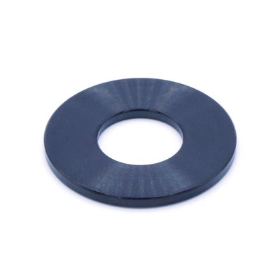 M10 Titanium Washer in various finishes including Polished, Black, Blue, Gold, Purple, and Oil Slick