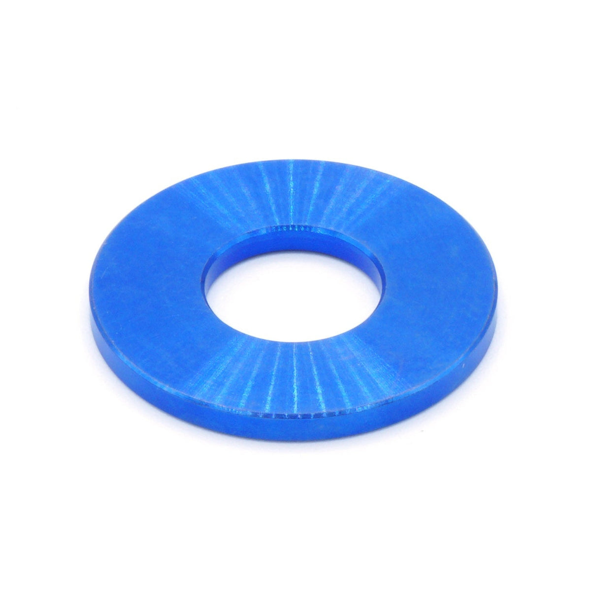 M10 Titanium Washer in various finishes including Polished, Black, Blue, Gold, Purple, and Oil Slick