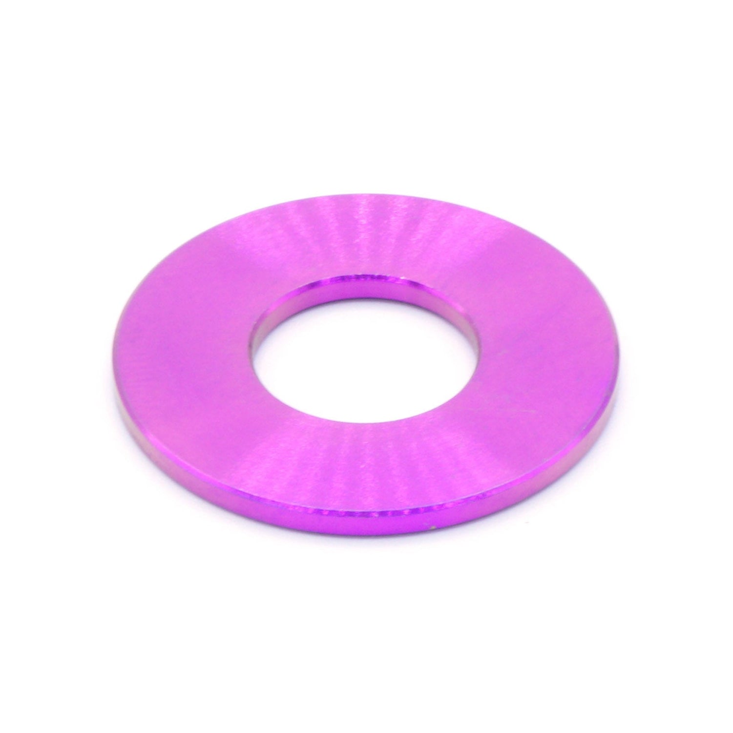 M10 Titanium Washer in various finishes including Polished, Black, Blue, Gold, Purple, and Oil Slick