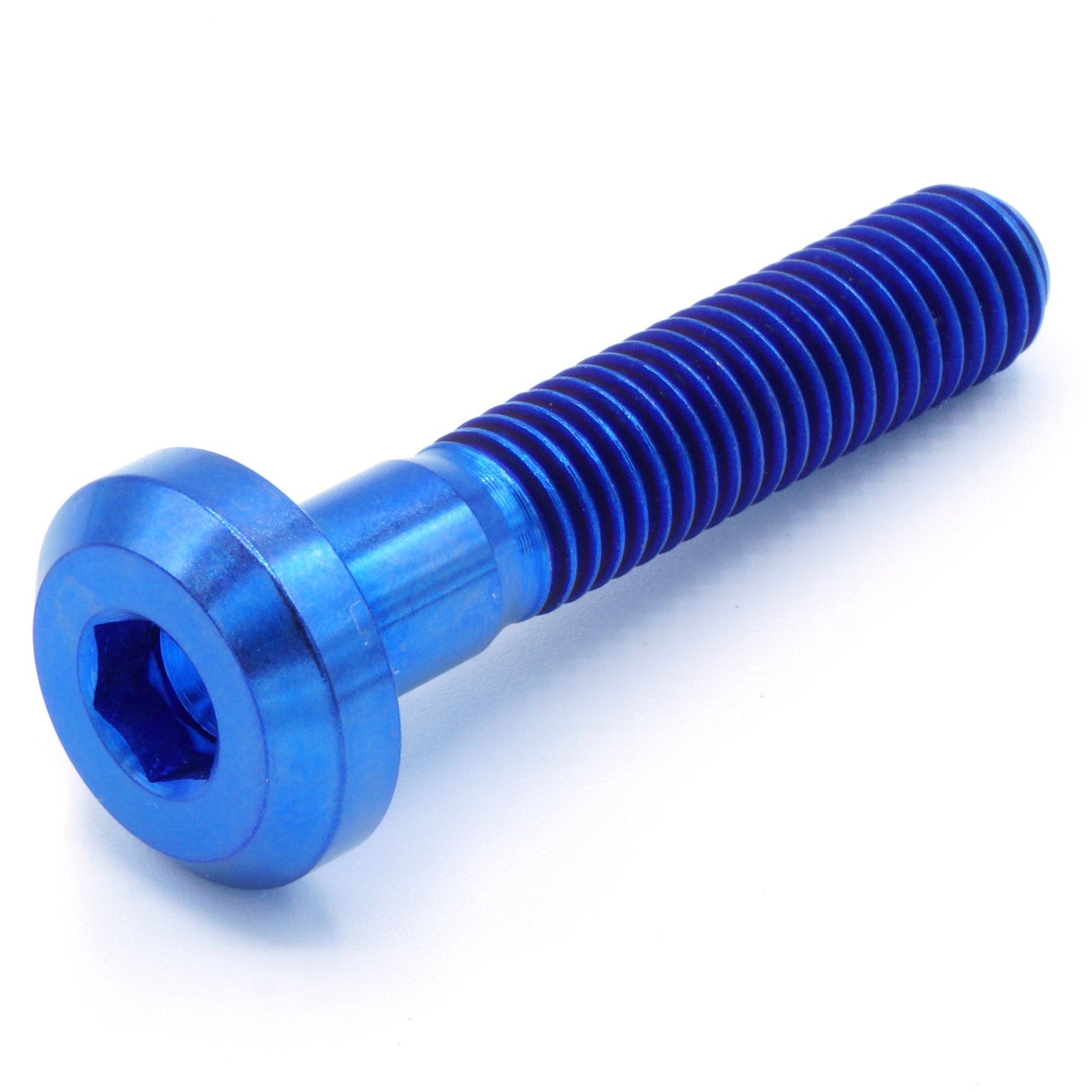 M8 x 1.25 x 40mm Titanium Motor Head Bolt in various finishes