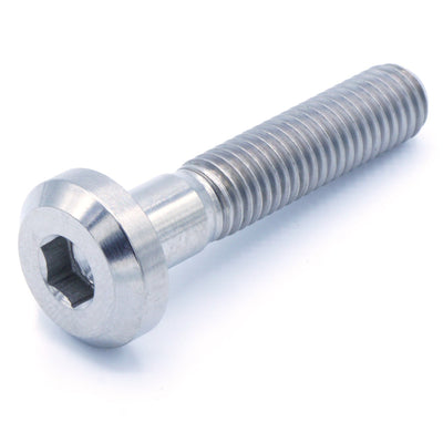 M8 x 1.25 x 40mm Titanium Motor Head Bolt in various finishes