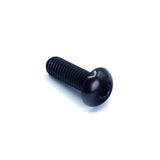 M5 x .8 x 15mm Titanium Button Head Bolt in Polished finish