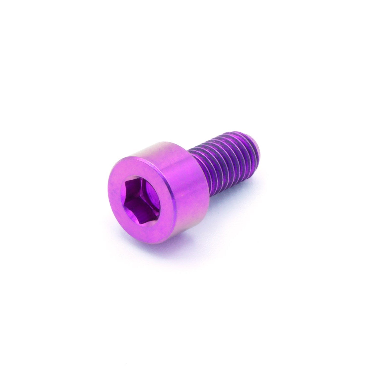 M6 x 1.00 x 10mm Titanium Socket Cap Bolt in various colors
