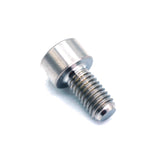 M5 x .8 x 15mm Titanium Socket Cap Bolt in polished finish