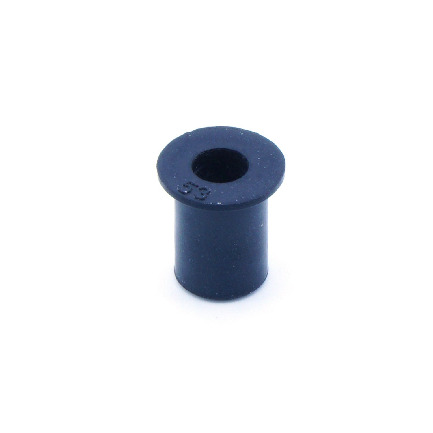 Black M5 x .8 x 15mm rubber well nut by Fast Turn Fittings