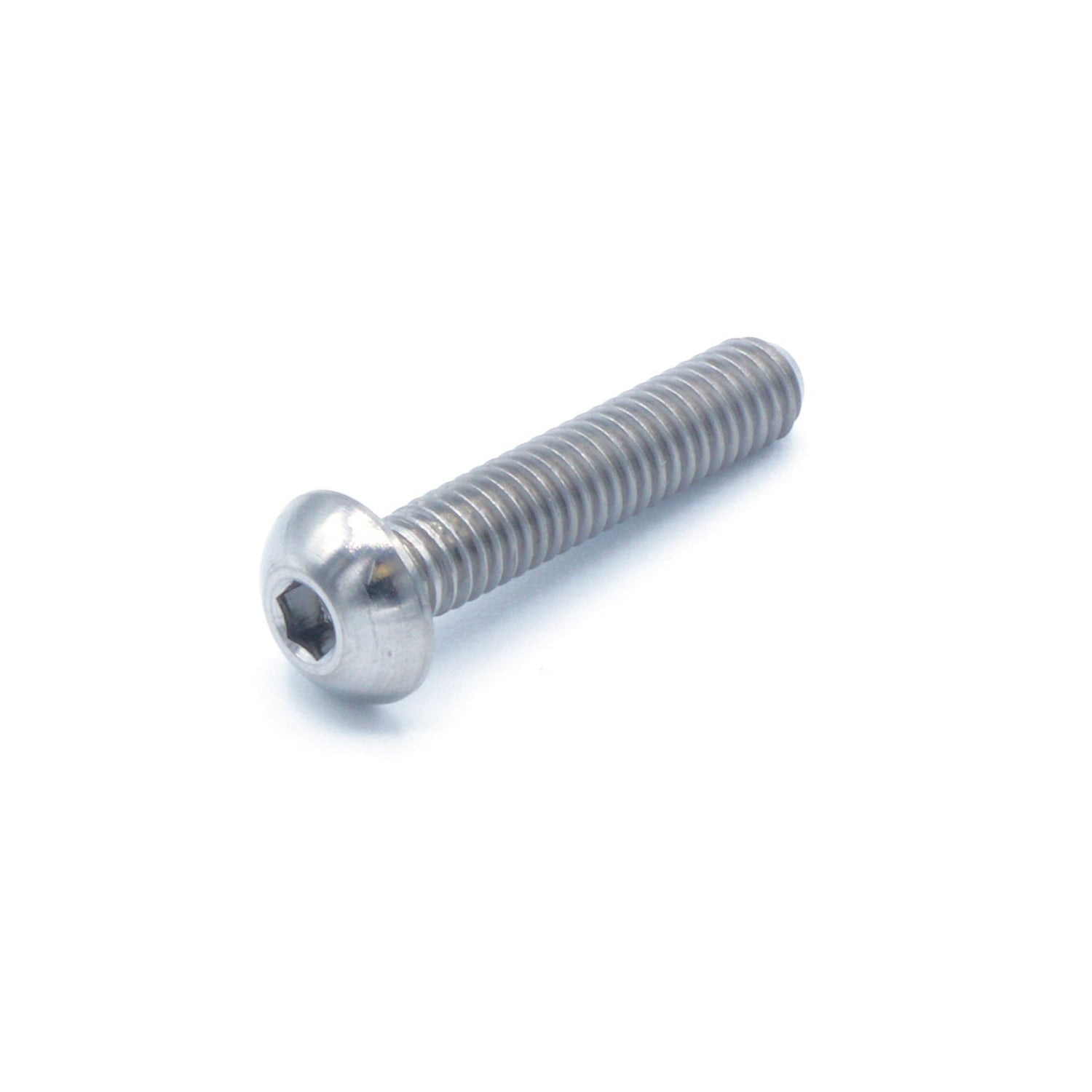 M4 x 0.7 x 20mm titanium button head bolt in various colors