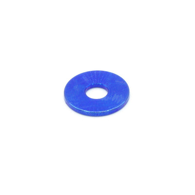 M4 Titanium Washer in various finishes including Polished, Gold, Purple, Black, Blue, and Cosmic Burn