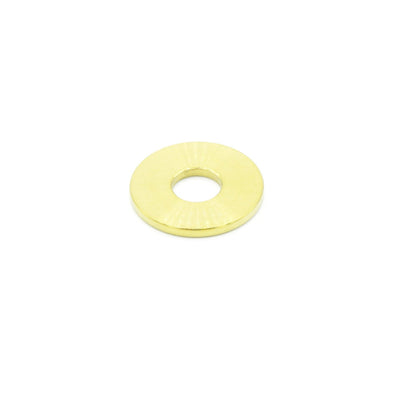 M4 Titanium Washer in various finishes including Polished, Gold, Purple, Black, Blue, and Cosmic Burn