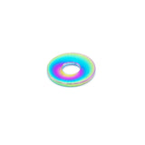M4 Titanium Washer in various finishes including Polished, Gold, Purple, Black, Blue, and Cosmic Burn