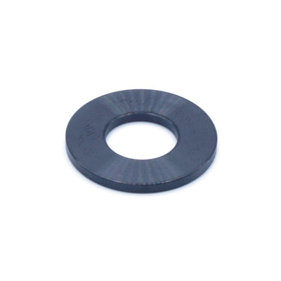 M9 Titanium Washer in various finishes including Polished, Black, Blue, Gold, Purple, and Cosmic Burn