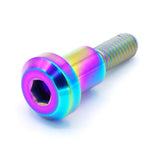 M6 x 1.00 x 25mm Titanium Motor Head Shoulder Bolt in various finishes
