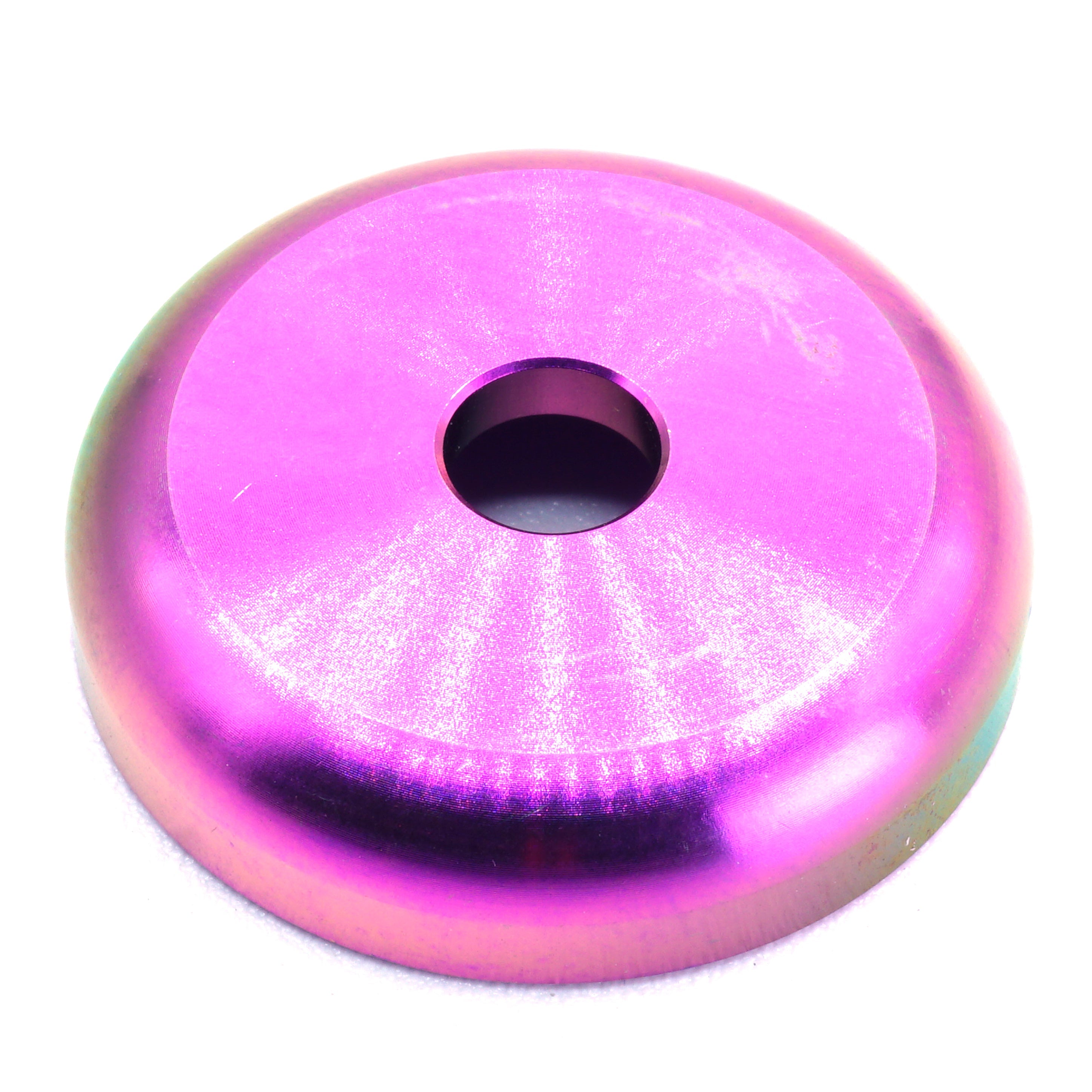 M6 Titanium Dome Washer in polished finish by Fast Turn Fittings