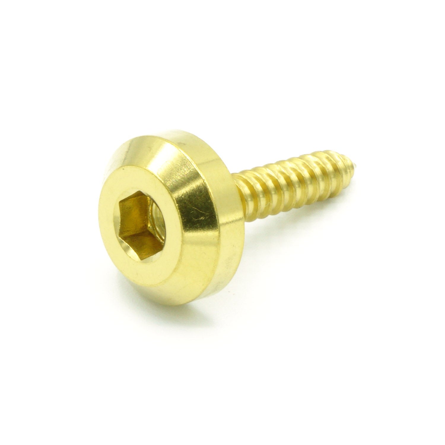 M4 x 1.4 x 20mm titanium motor head screw in various colors