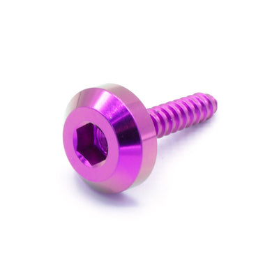 M4 x 1.4 x 20mm titanium motor head screw in various colors