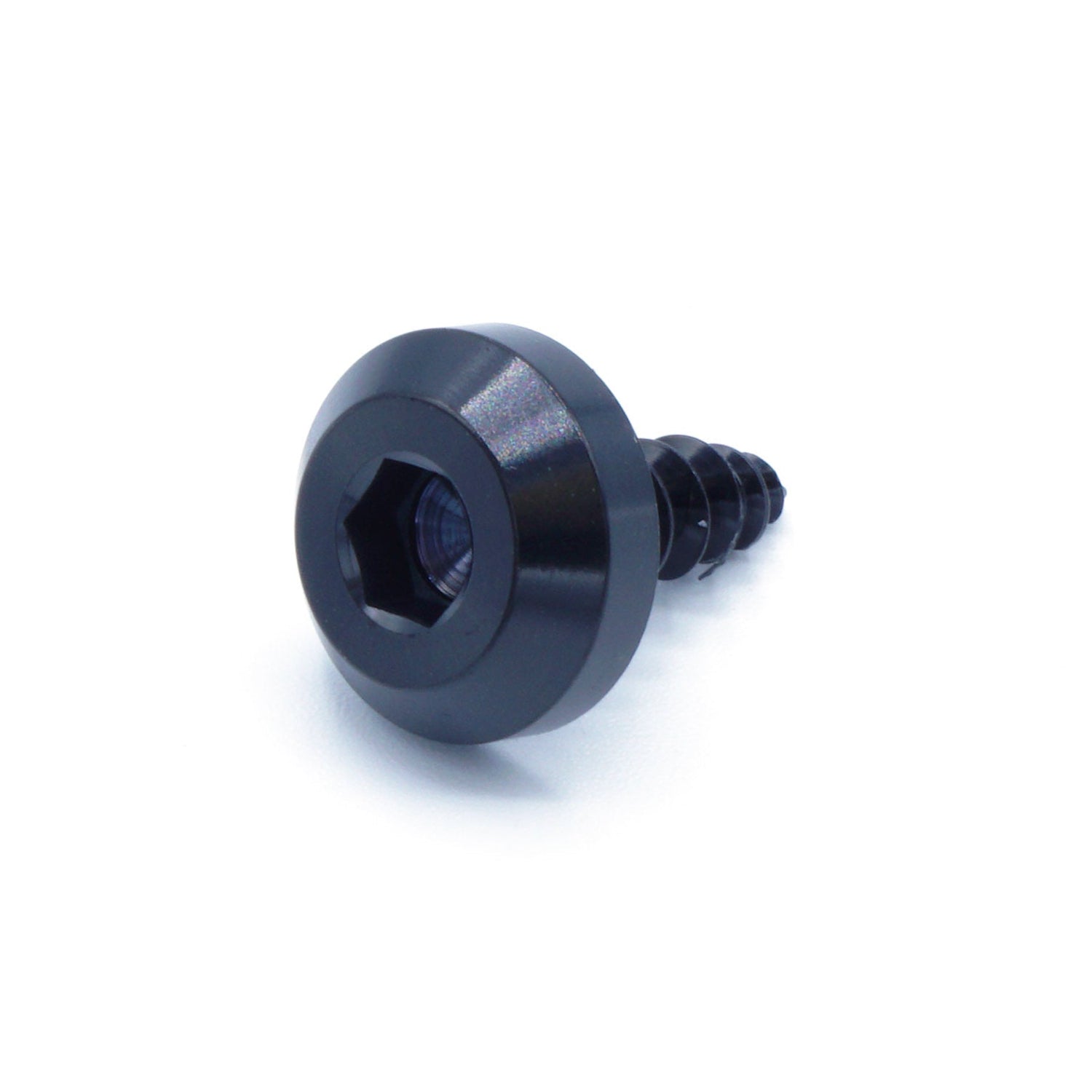 M5 x 2.0 x 15mm Titanium Motor Head Screw in polished finish