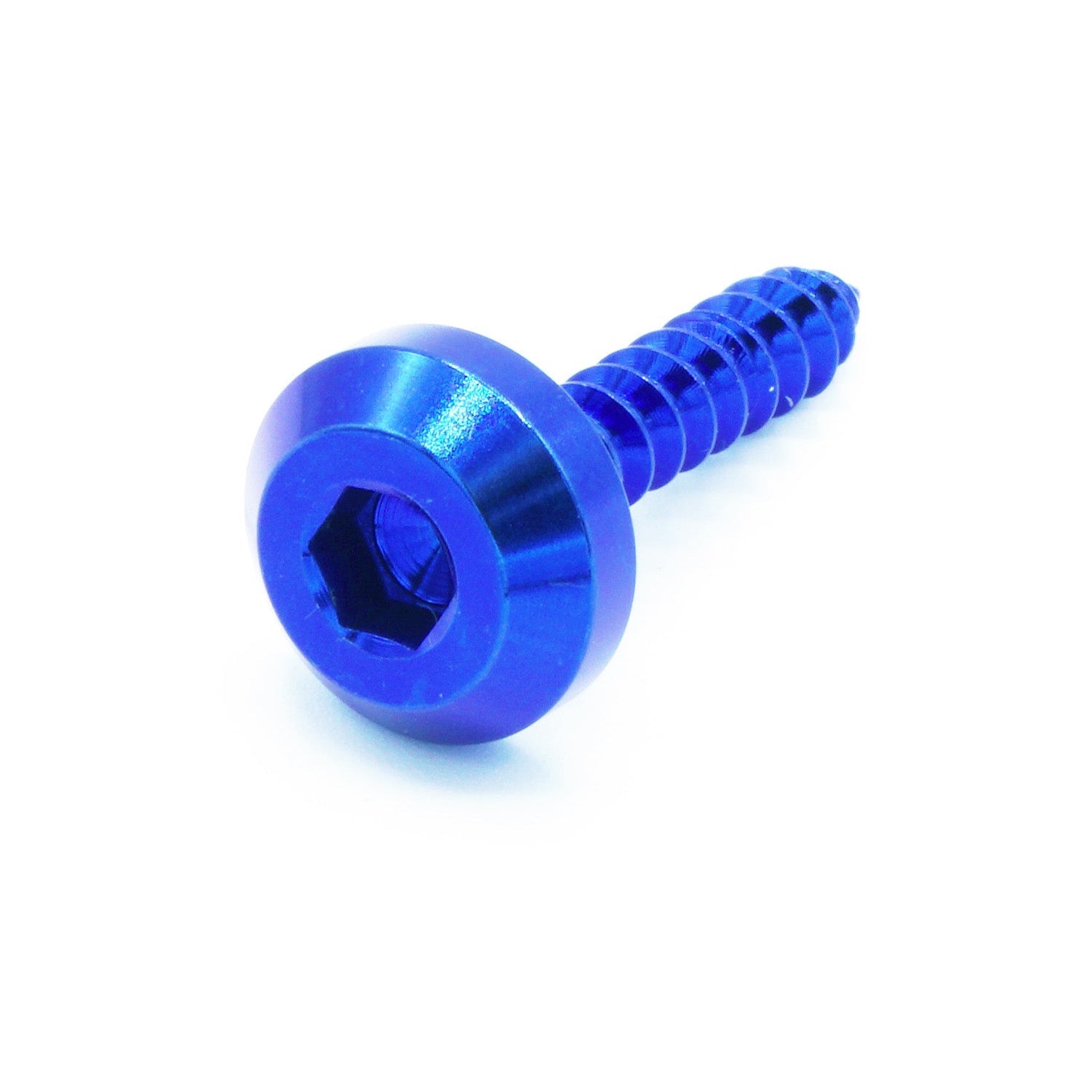 M6 x 1.50 x 15mm titanium motor head screw in various finishes