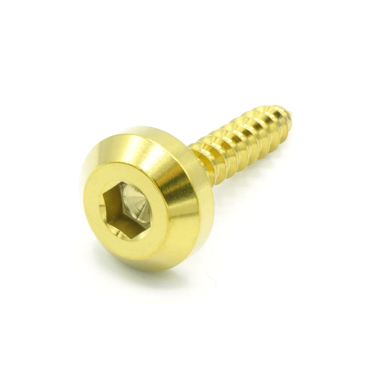 M6 x 1.50 x 15mm titanium motor head screw in various finishes