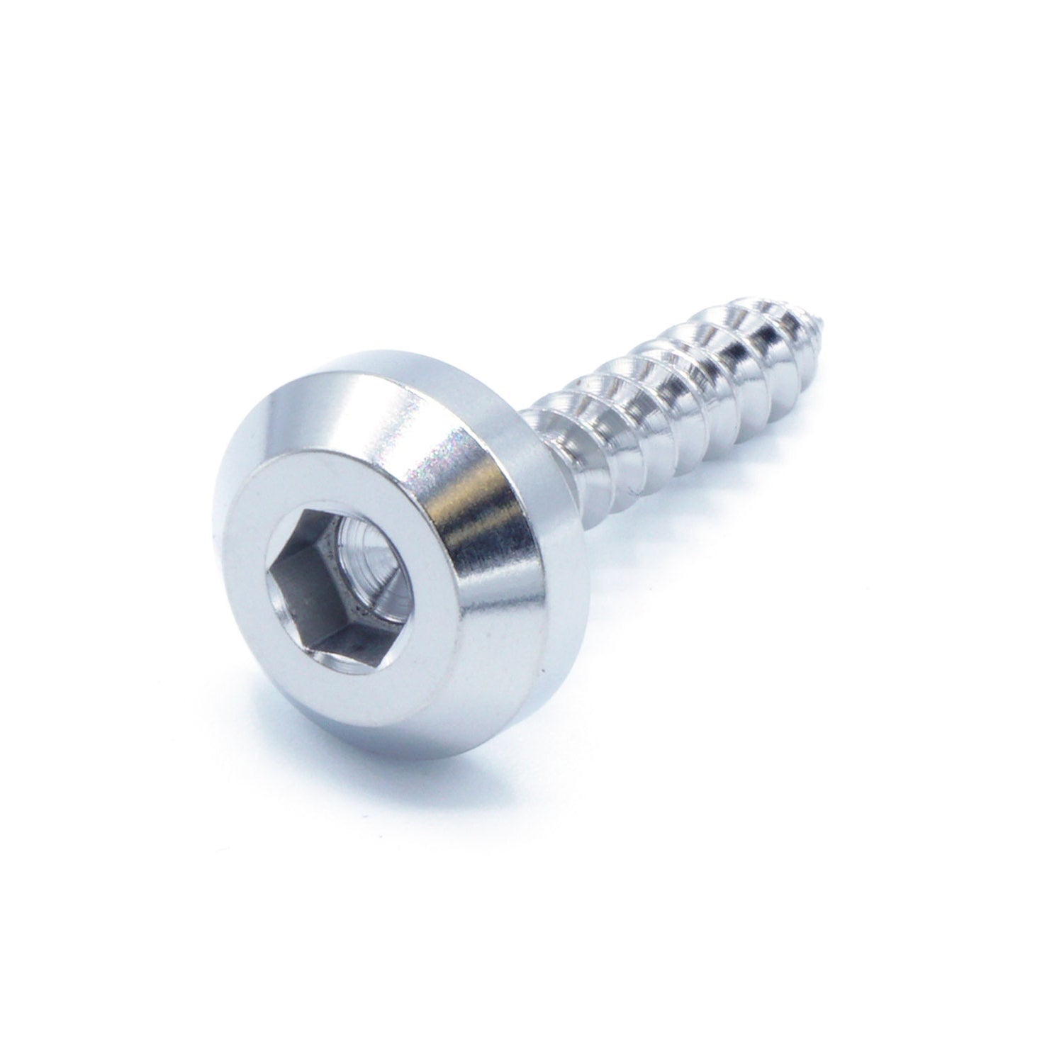 M6 x 1.50 x 15mm titanium motor head screw in various finishes
