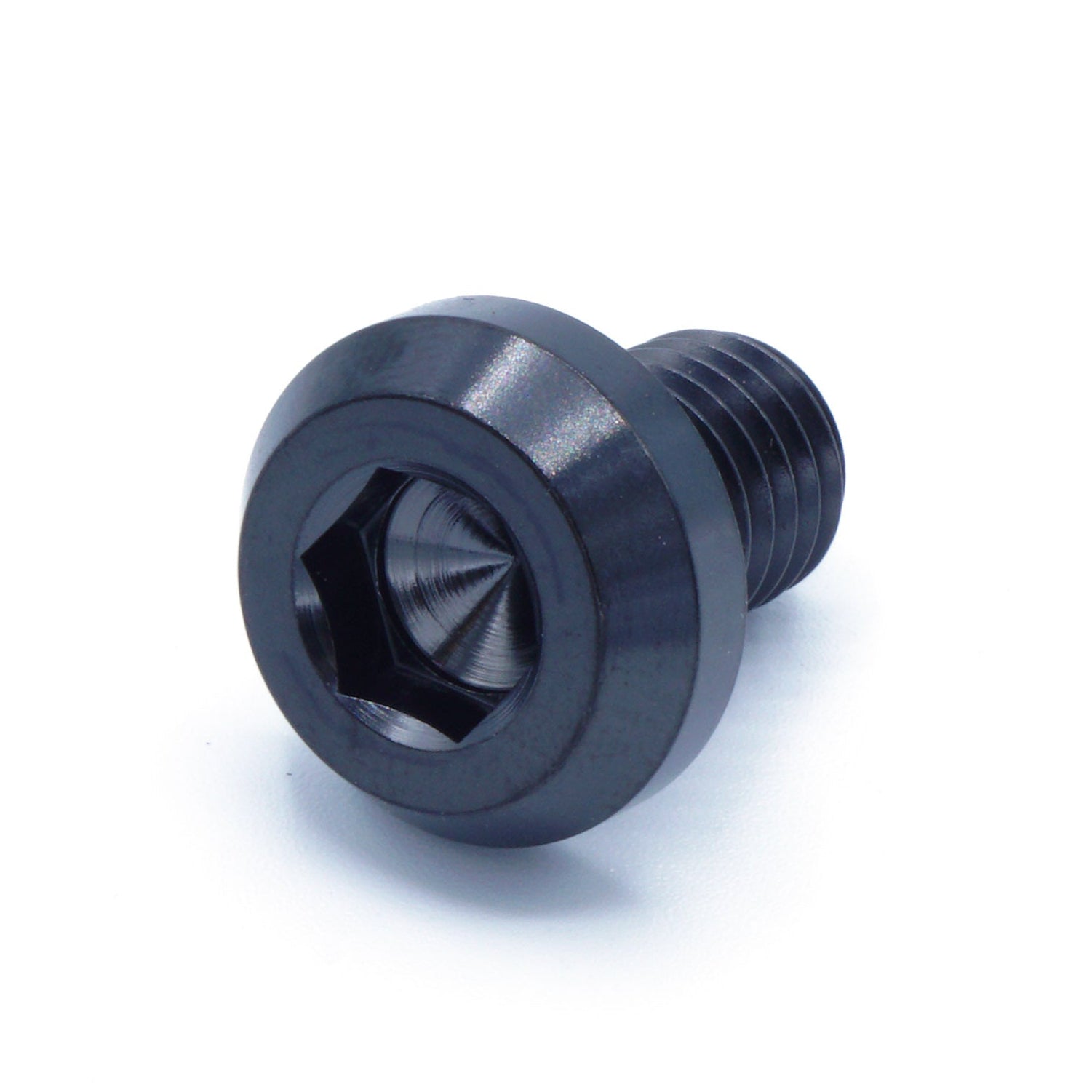 M10 x 1.25 x 15mm Titanium Motor Head Bolt in various finishes