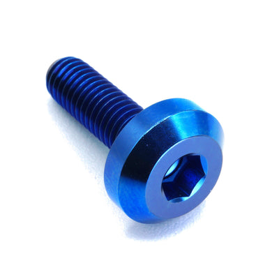 M6 x 1.00 x 20mm Titanium Motor Head Bolt in various colors