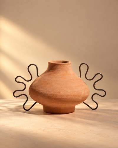 Ines Terracotta Vessel by MESO