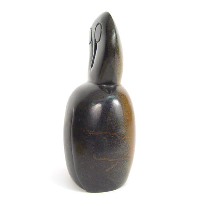 Stone Owl - Abstract Sculpture - One of a kind sculpture by Mbare Ltd - product image 3 for Resin Society