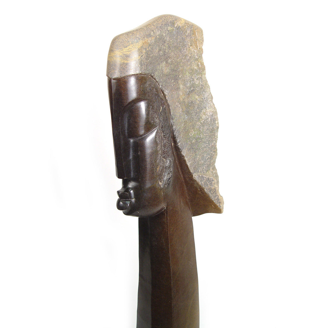 Humble Woman - One of a kind sculpture by Mbare Ltd - product image 3 for Resin Society
