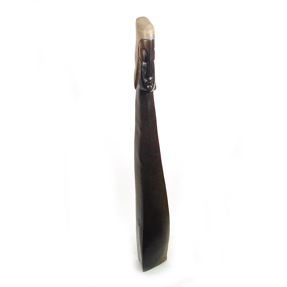 Humble Woman - One of a kind sculpture by Mbare Ltd - main product image for Resin Society