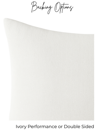 Asilah Pillow Cover in Midnight Blue, Peter Dunham Textiles