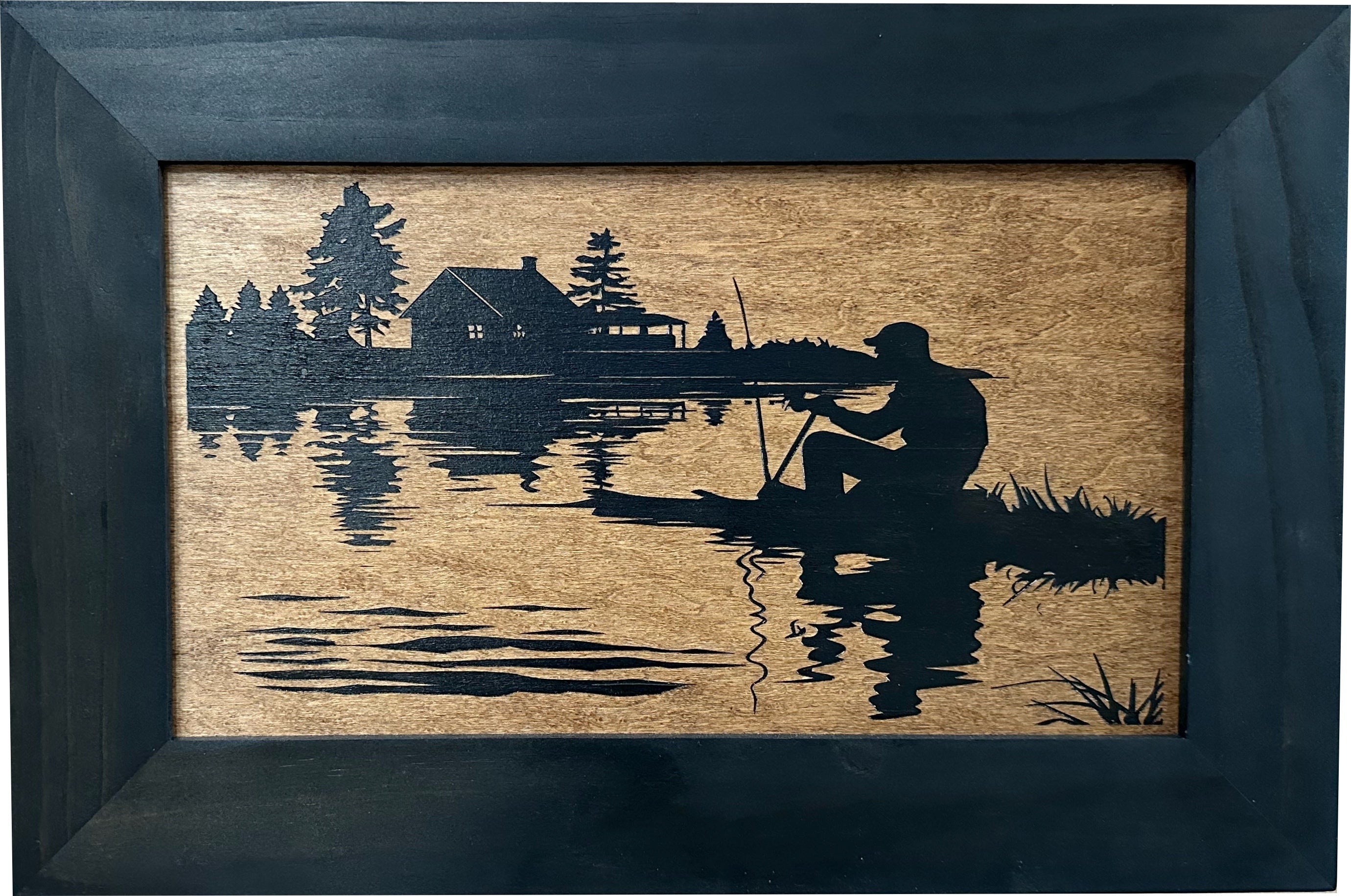 Rather Be Fishing Hidden Gun Safe by Bellewood Designs - product image 9 for Resin Society